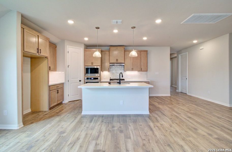 Furnished interior view inside a new home in Meyer Ranch - Enclave, New Braunfels (Image 6).