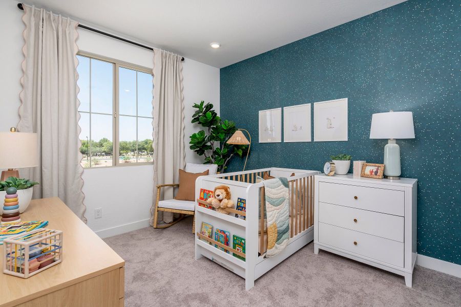 Representative furnished interior of a home built from the 3 by Risewell Homes in Bella Storia, Gilbert (Image 15).