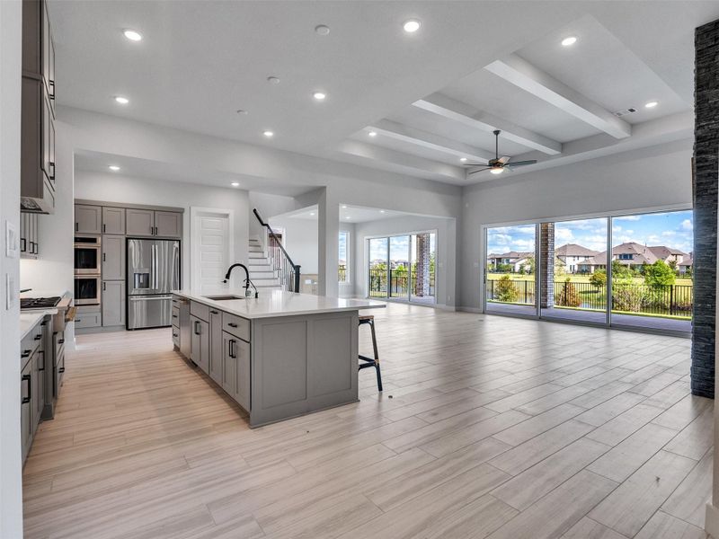 Furnished interior view inside a new home in , Cypress (Image 9). Furnished interior view inside a new home in , Cypress (Image 9).