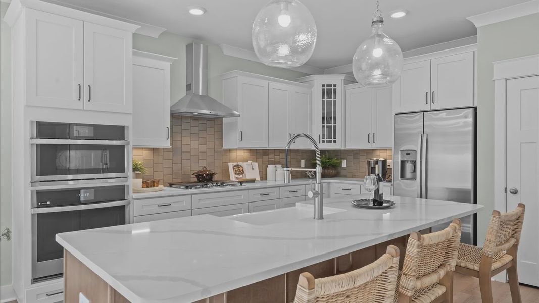 Furnished interior view inside a new home in Harrier Point, Woodruff (Image 6).