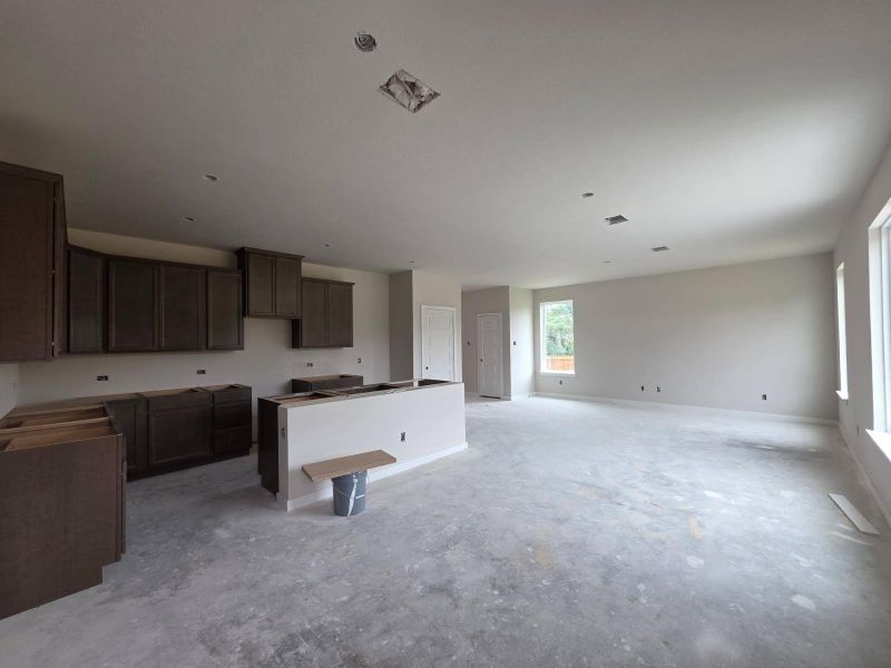In-progress construction of a new home in Heartland at Vintage Farms, Brenham, TX (Image 11).