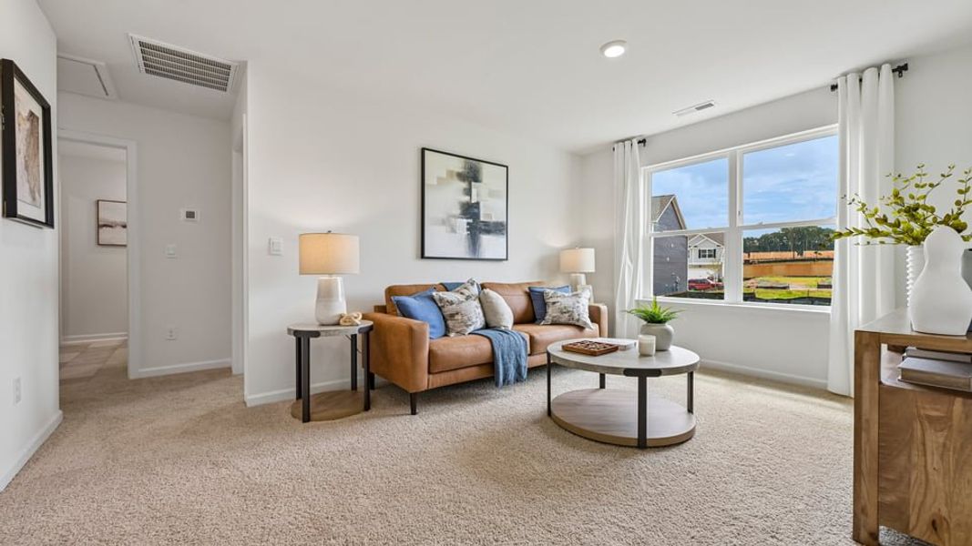 Furnished interior view inside a new home in Anderson Farm, Wendell (Image 16).