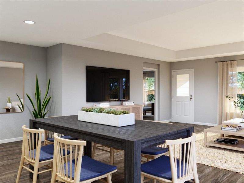Photos are a representation of the floor plan. Options and interior selections will vary.