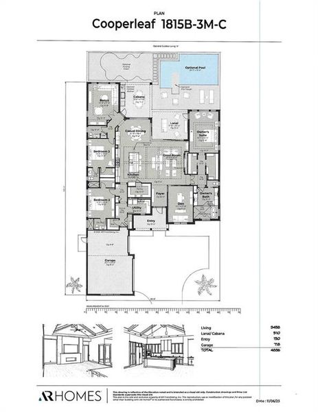 2D floor plan layout of this home in , Dahlonega, GA (Image 5). 2D floor plan layout of this home in , Dahlonega, GA (Image 5).