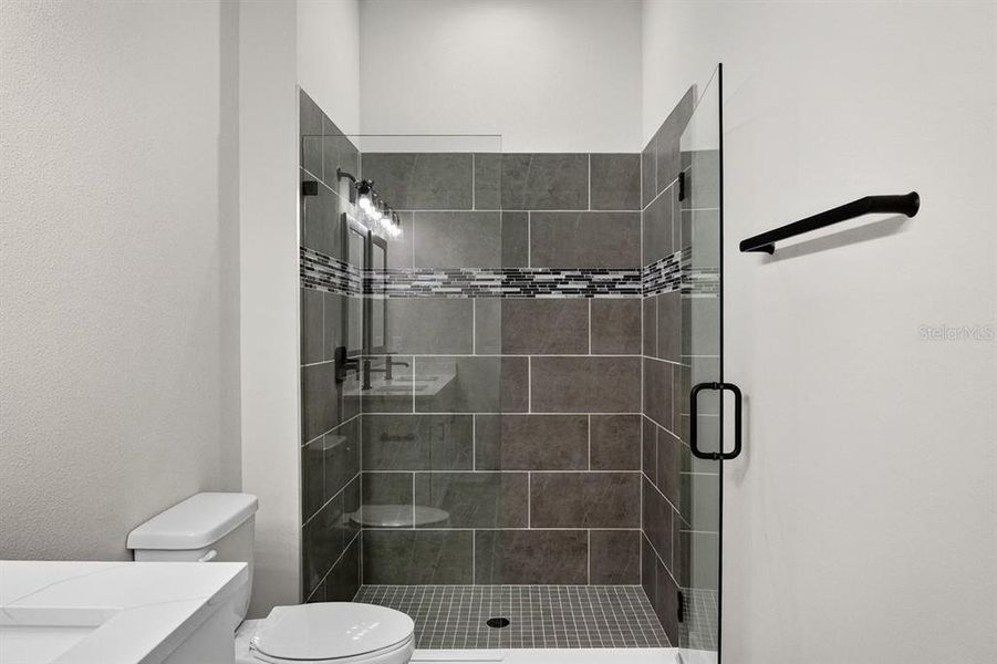 Furnished interior view inside a new home in Stables at Cary Forest, Bryceville (Image 16).