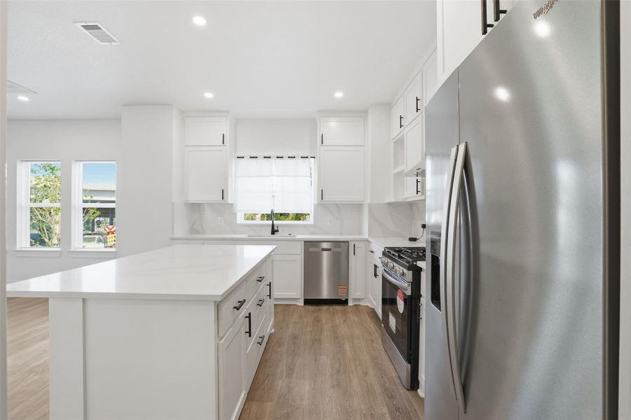 Furnished interior view inside a new home in , Houston (Image 12).