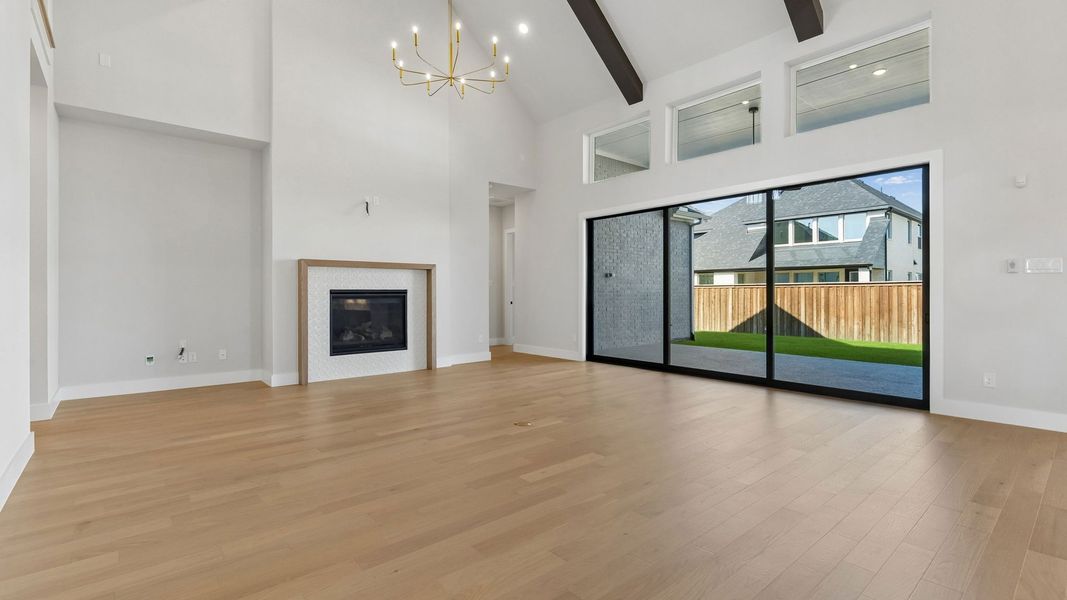 Spacious, unfurnished interior of a new home in Prosper Ridge, Prosper (Image 16).