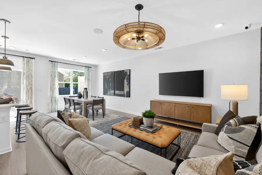 Furnished interior view inside a new home in Amplitude, Charlotte (Image 9).