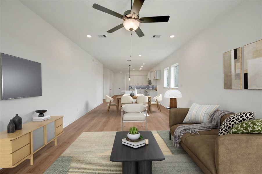REPRESENTATIVE PHOTO – Virtually staged to give you the visual you need to see furniture placement and how the home can live.