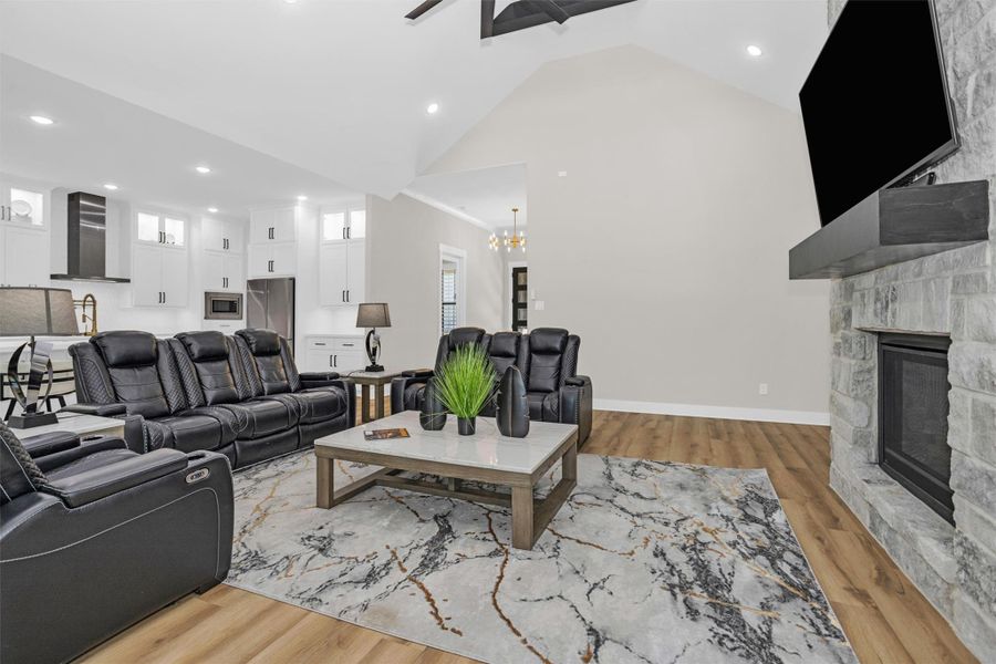 Furnished interior view inside a new home in , Montgomery (Image 12).