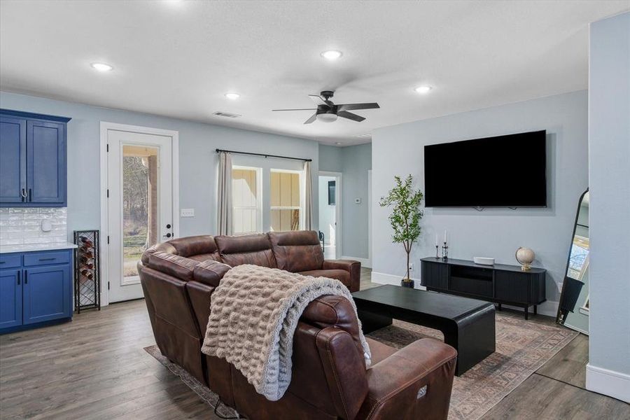 Furnished interior view inside a new home in , Emory (Image 10).