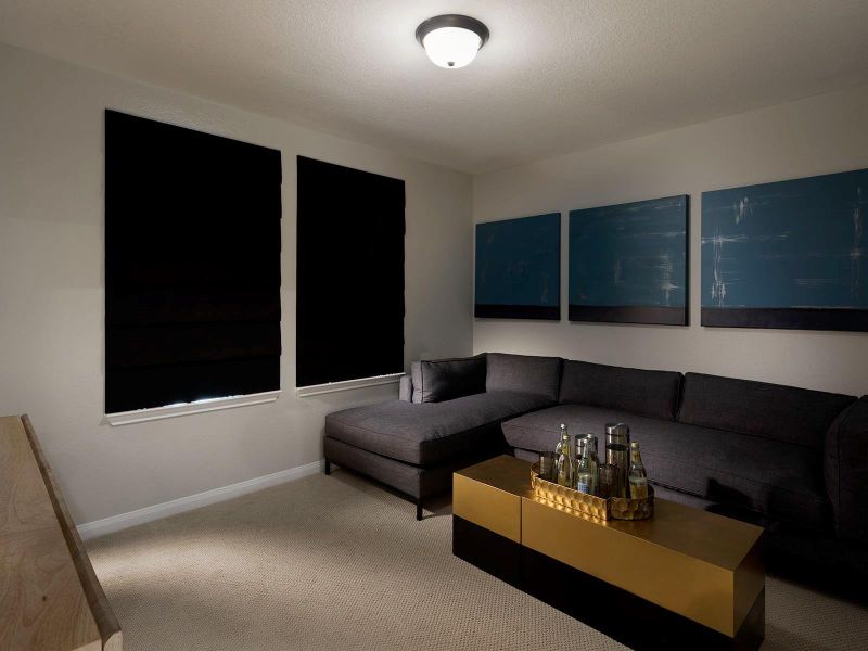 Photo is not of the actual home, but is an inspirational photo of builder’s model home and may depict options, furnishings, and/or decorator features that are not included