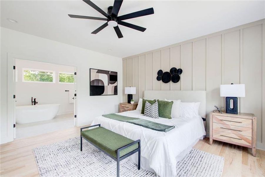 Furnished interior view inside a new home in , Tucker (Image 29).