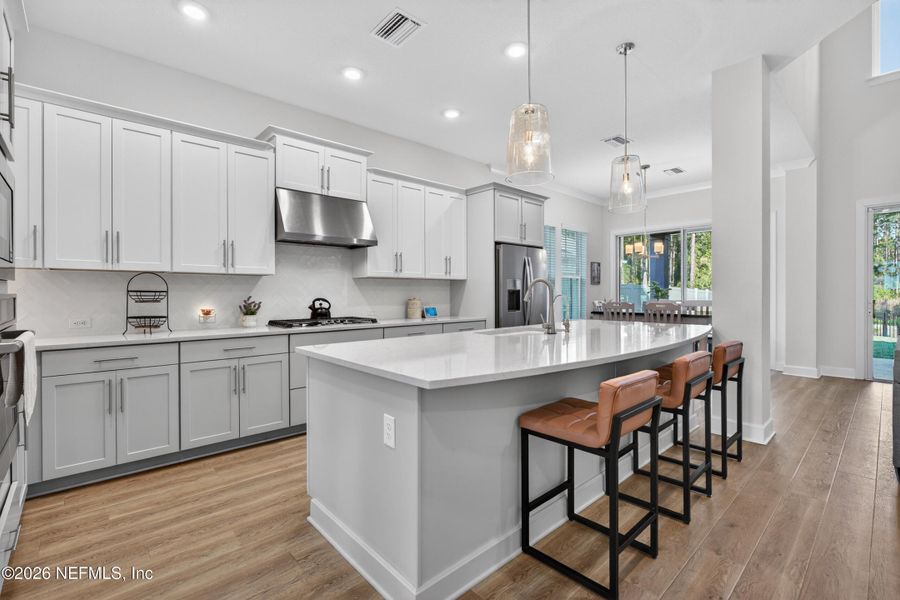 Furnished interior view inside a new home in , St. Johns (Image 51).