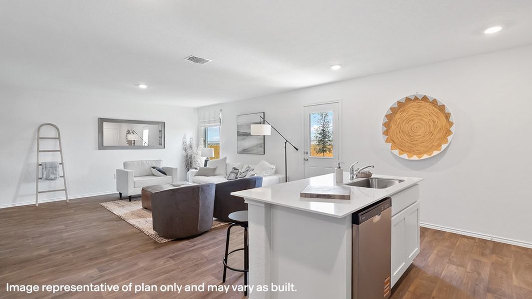 Representative furnished interior of a home built from the The Franklin by D.R. Horton in Riverstone at Westpointe, San Antonio (Image 12). Representative furnished interior of a home built from the The Franklin by D.R. Horton in Riverstone at Westpointe, San Antonio (Image 12).