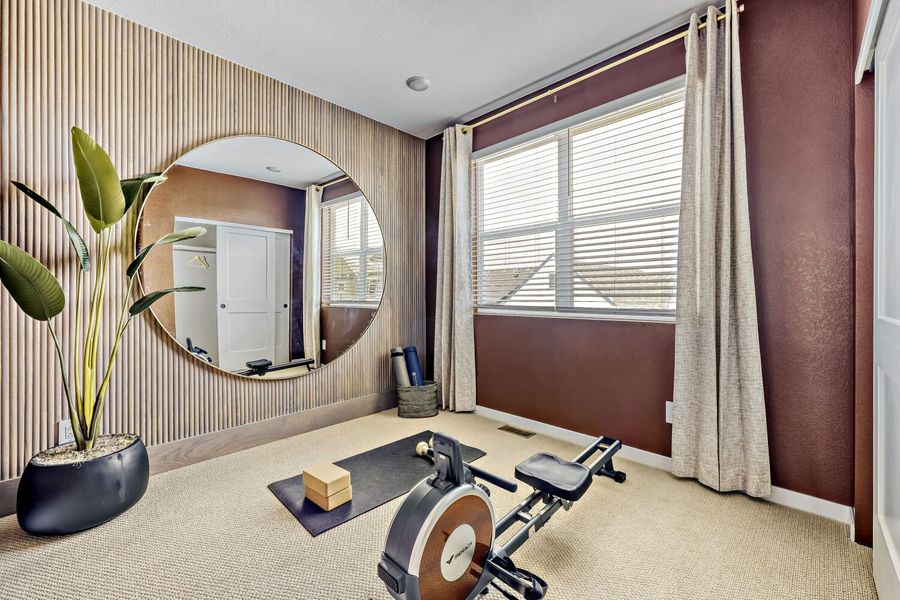 Furnished interior view inside a new home in Uplands, Westminster (Image 10).