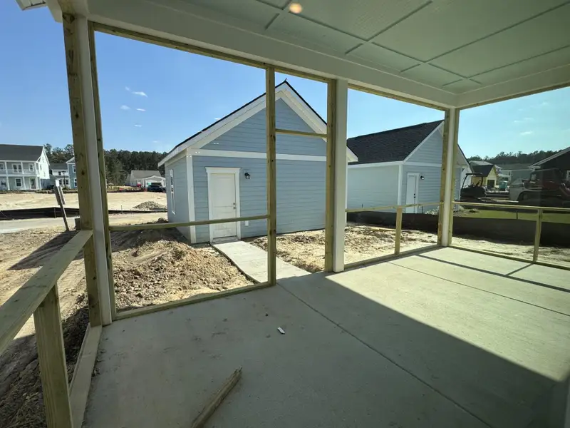 Exterior details and patio area of a home in , Summerville (Image 1). Exterior details and patio area of a home in , Summerville (Image 1).