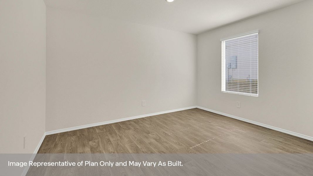 Representative unfurnished interior of a home built from the The Franklin by D.R. Horton in Lantana, Lockhart (Image 22).