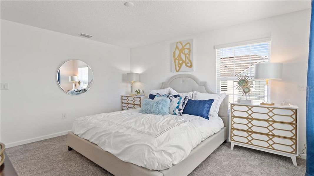 Furnished interior view inside a new home in , St. Cloud (Image 15). Furnished interior view inside a new home in , St. Cloud (Image 15).