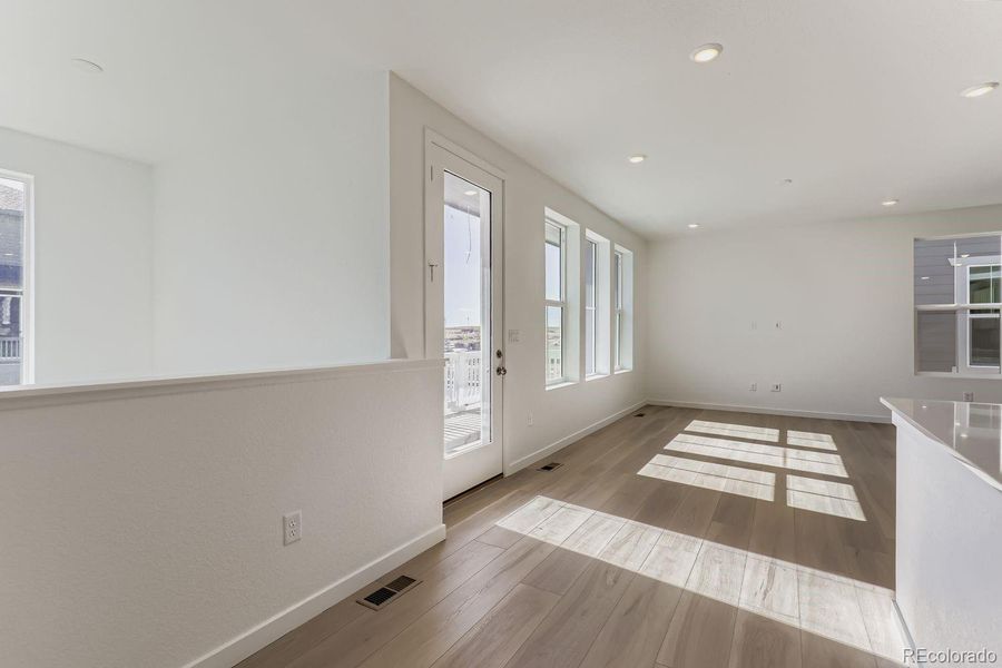 Spacious, unfurnished interior of a new home in Parterre: The Skyline Collection, Thornton (Image 8).