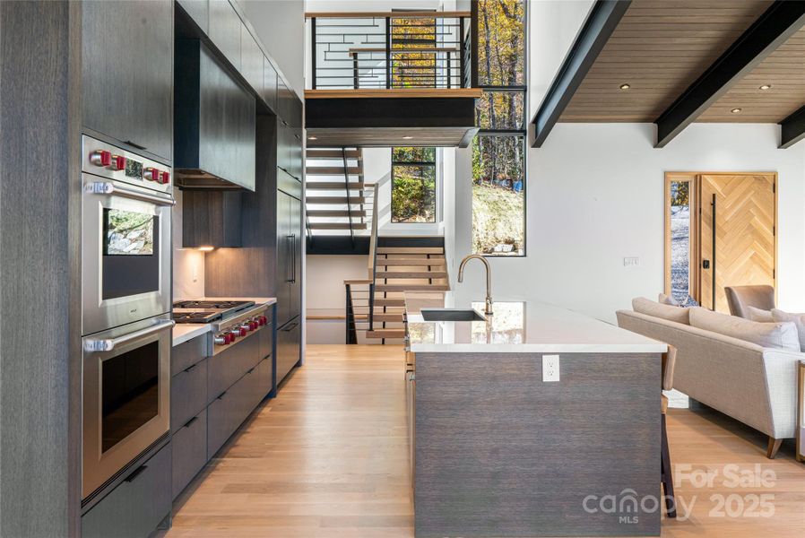 Furnished interior view inside a new home in , Montreat (Image 5).