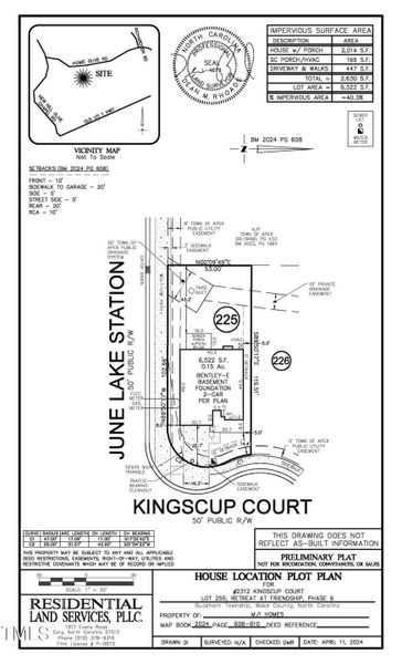 RAF 225 MLS Bentley E Basement - Contrac