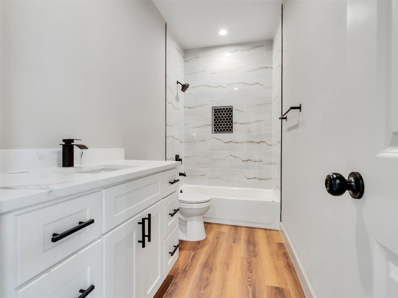 Furnished interior view inside a new home in , Willis (Image 14).