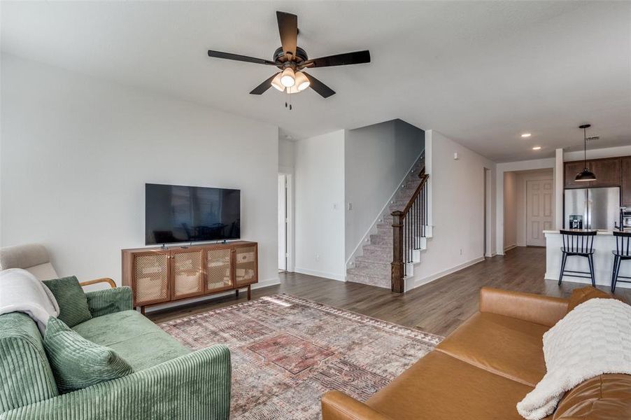 Furnished interior view inside a new home in Prairie Ridge at Goodland, Venus (Image 7).