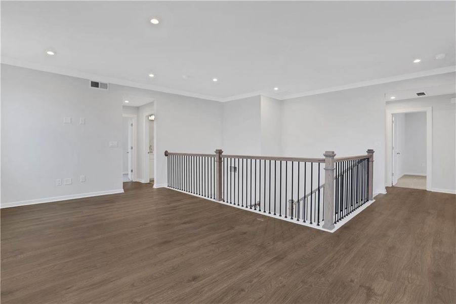 Spacious, unfurnished interior of a new home in Wisteria at GreenHouse, Marietta (Image 13). Spacious, unfurnished interior of a new home in Wisteria at GreenHouse, Marietta (Image 13).