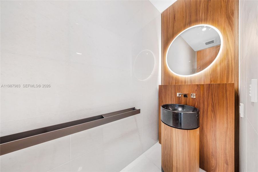 Close-up of interior finishes inside a home in , Miami (Image 23).