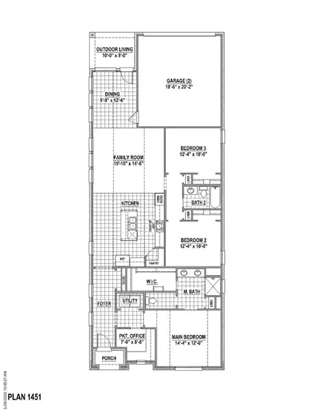 Plan 1451 1st Floor