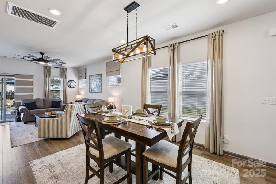 Furnished interior view inside a new home in Monterey Park, York (Image 29). Furnished interior view inside a new home in Monterey Park, York (Image 29).