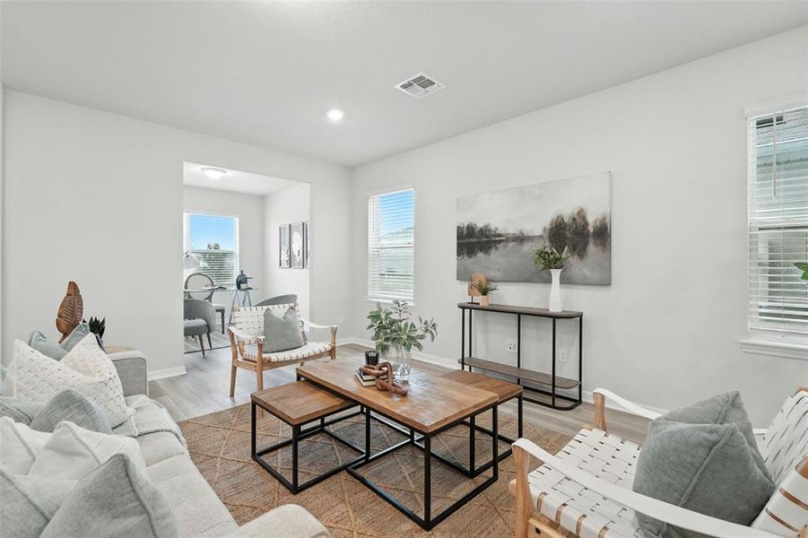 Furnished interior view inside a new home in Amelia Groves, St. Cloud (Image 14).