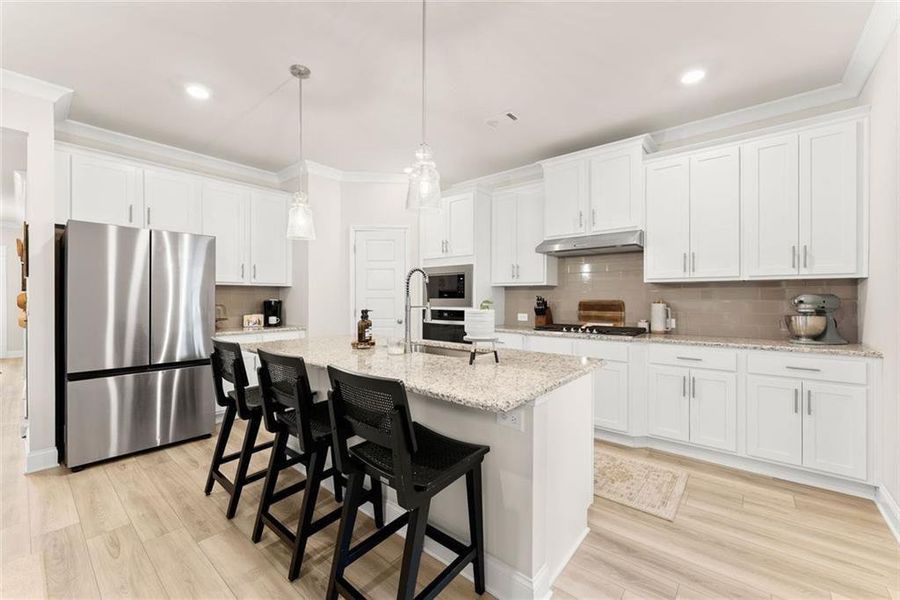 Furnished interior view inside a new home in , Gainesville (Image 6).