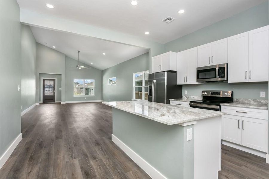 Furnished interior view inside a new home in , Fredericksburg (Image 5). Furnished interior view inside a new home in , Fredericksburg (Image 5).