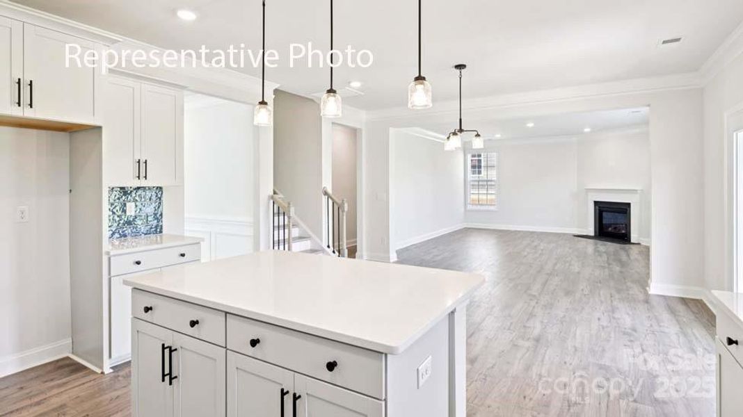 Furnished interior view inside a new home in Sanctuary at Southgate, Indian Trail (Image 12).