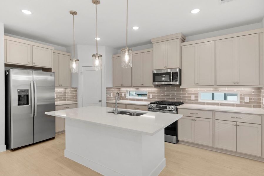 Furnished interior view inside a new home in Balmoral, Humble (Image 8).