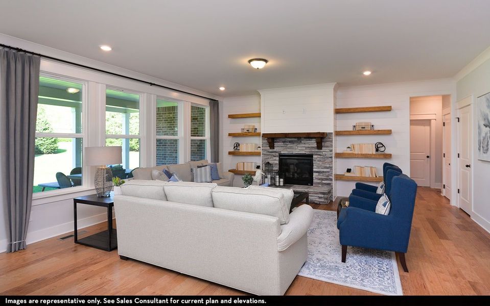 Furnished interior view inside a new home in Dorris Farm, White House (Image 8).