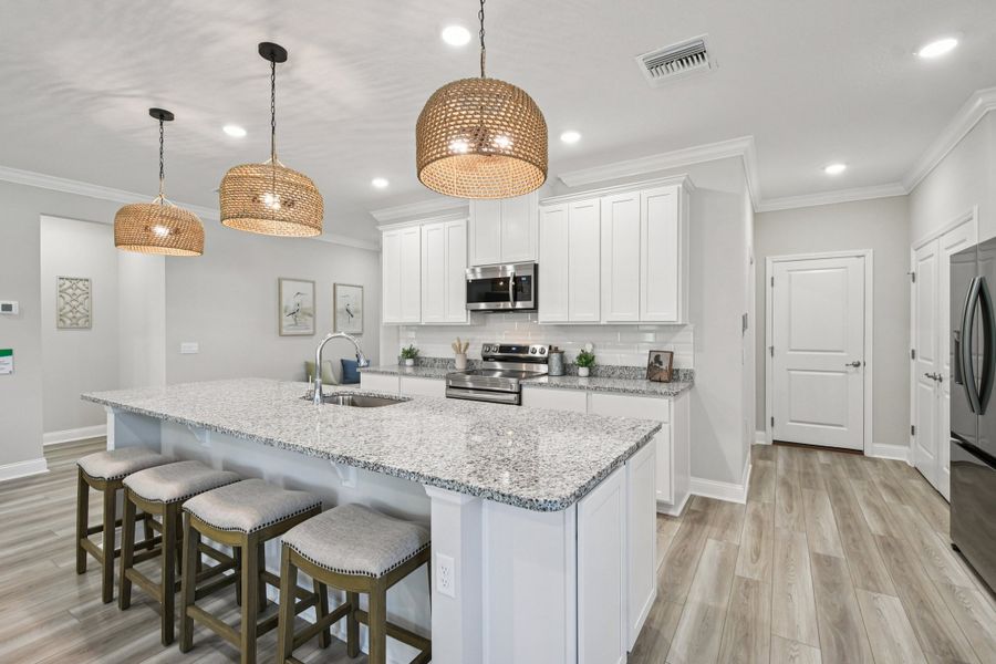 Furnished interior view inside a new home in Palm Coast, Palm Coast (Image 17).