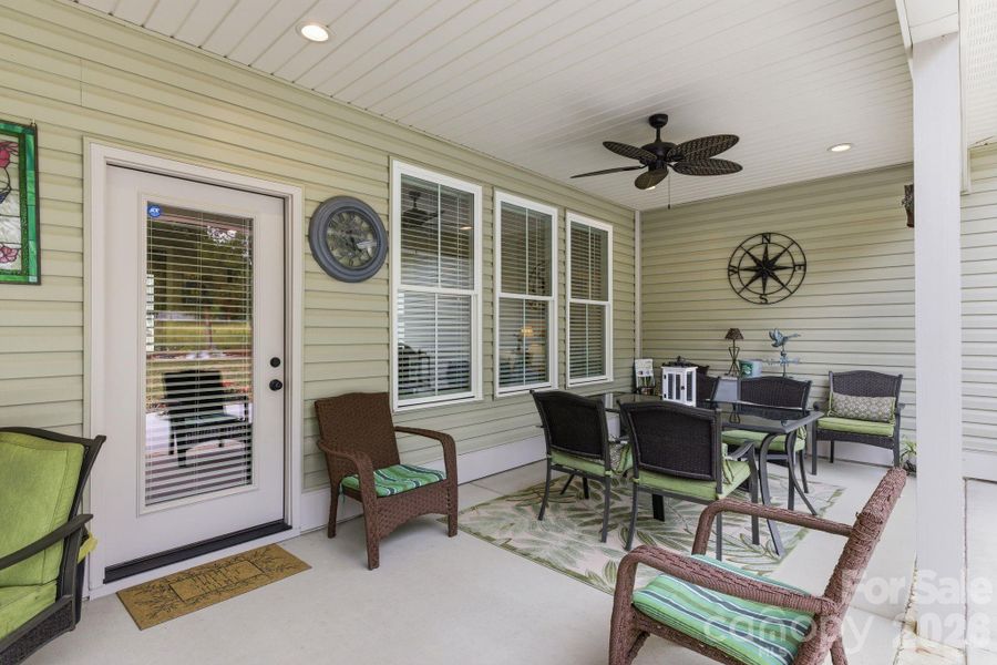 Exterior details and patio area of a home in , Lexington (Image 4).