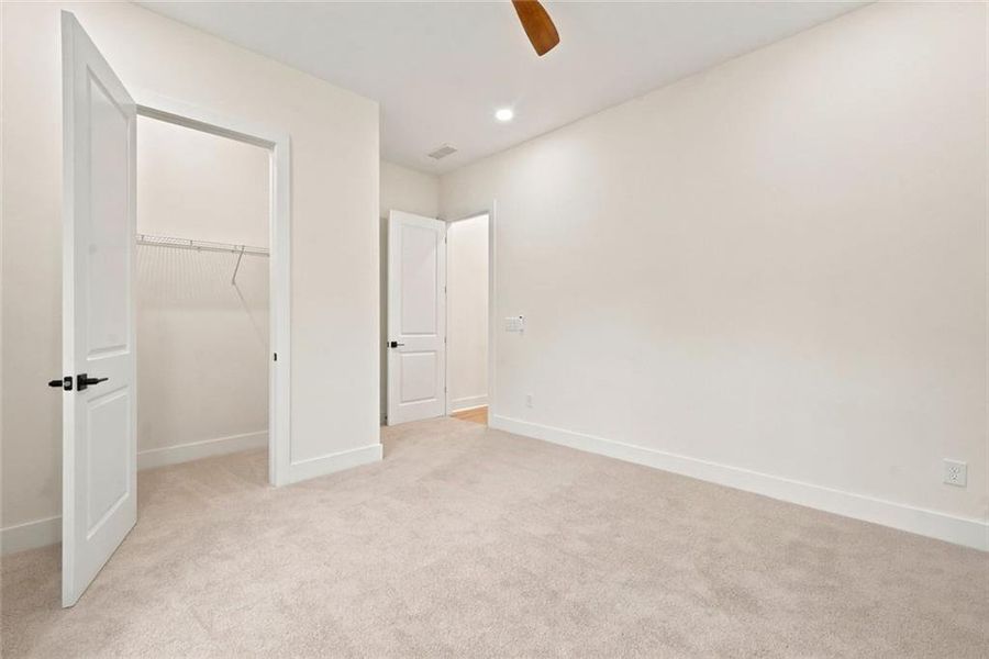 Spacious, unfurnished interior of a new home in , White (Image 36).