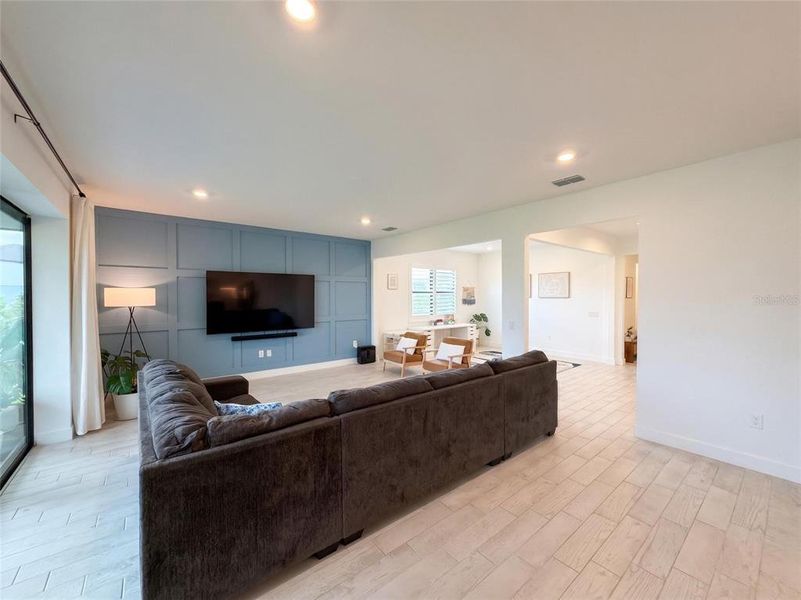 Furnished interior view inside a new home in Sapphire Point at Lakewood Ranch, Lakewood Ranch (Image 12).