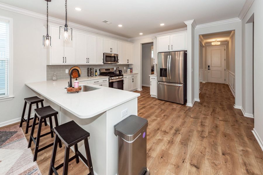 Furnished interior view inside a new home in High Point at Foxbank, Moncks Corner (Image 5).
