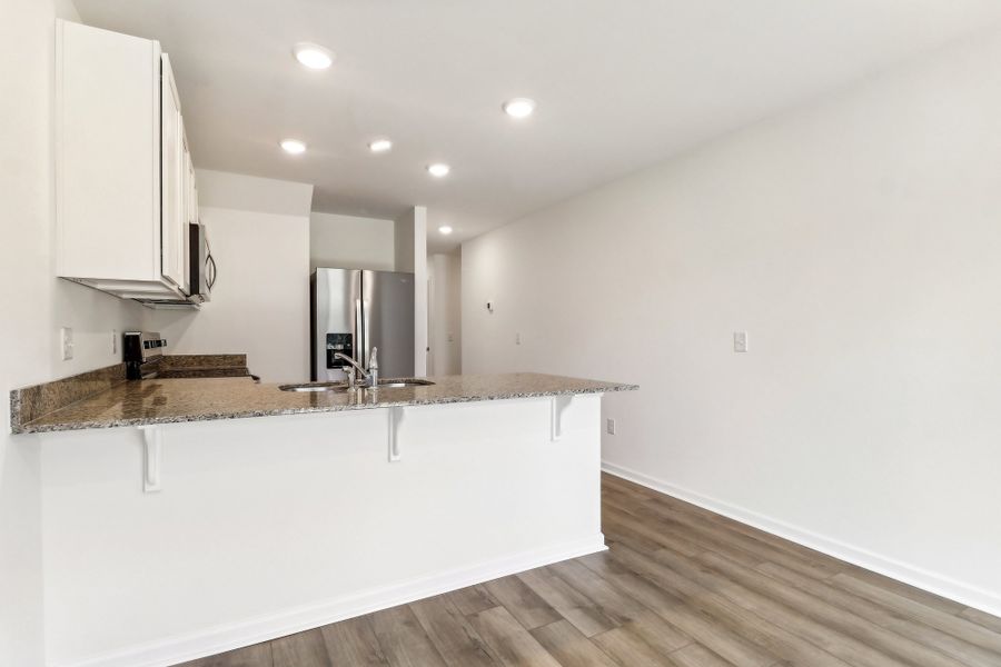 Representative furnished interior of a home built from the Helen by Great Southern Homes in Hazelwood, Boiling Springs (Image 16).