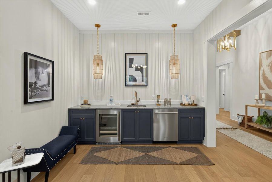 Furnished interior view inside a new home in Riverchase Estates, Lancaster (Image 8).