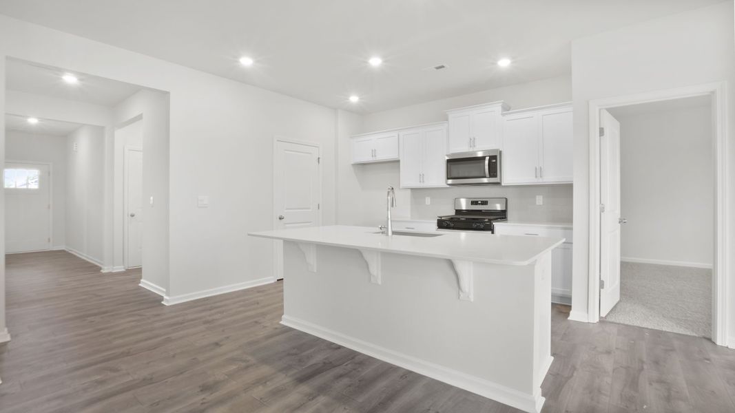 Furnished interior view inside a new home in Pine Lake Estates, Anderson (Image 6).