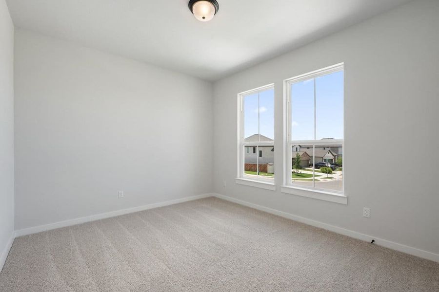 Spacious, unfurnished interior of a new home in Lariat, Liberty Hill (Image 39). Spacious, unfurnished interior of a new home in Lariat, Liberty Hill (Image 39).