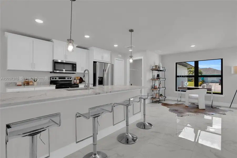 Furnished interior view inside a new home in , Lehigh Acres (Image 10).