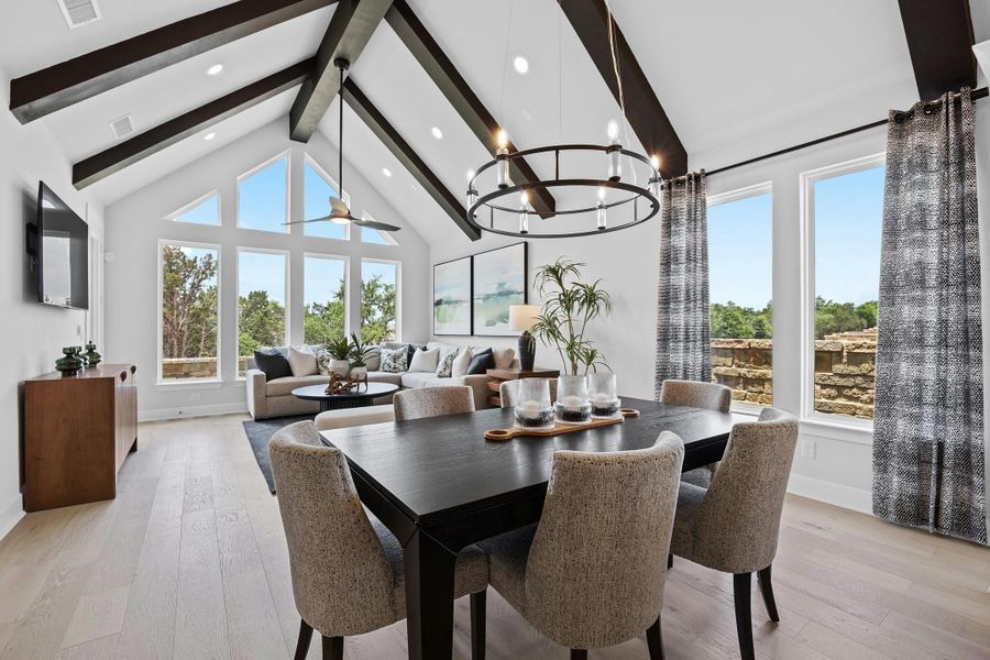 Furnished interior view inside a new home in Candela South, Richmond (Image 6).