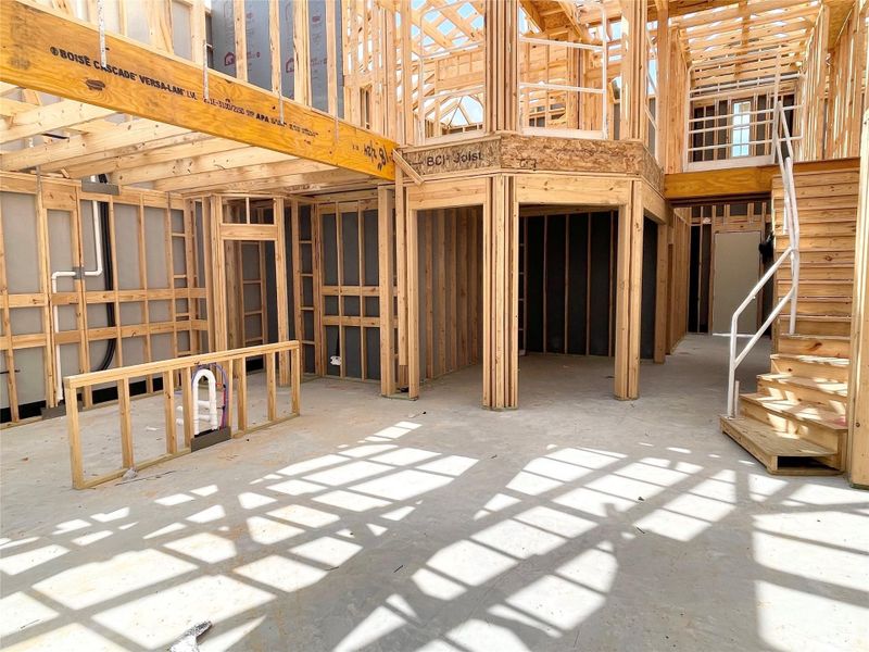First Floor Soaring Ceilings